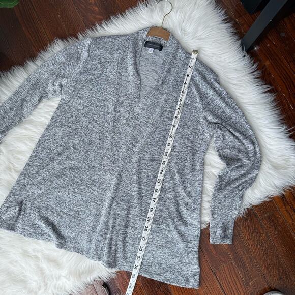 Heather Charcoal Open cardigan sweater Grey - Picture 7 of 7